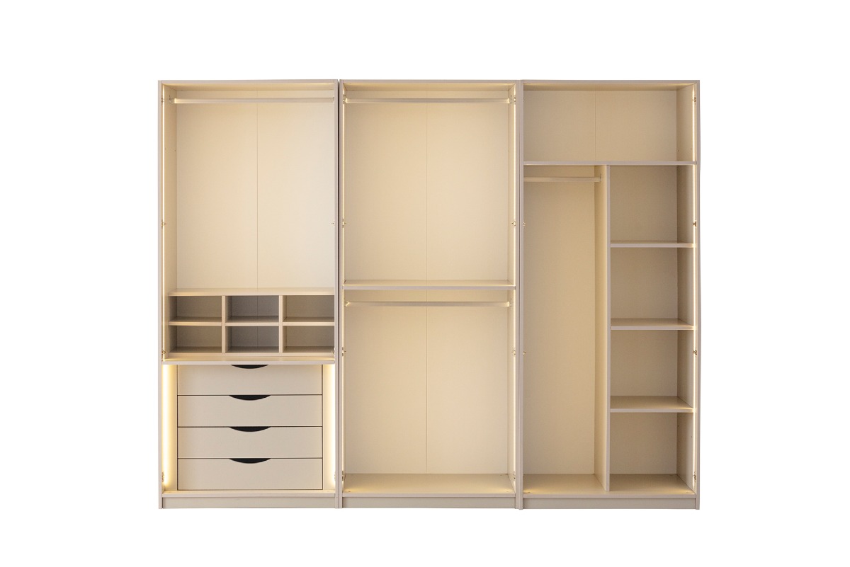 European Union wooden cabinet in beige